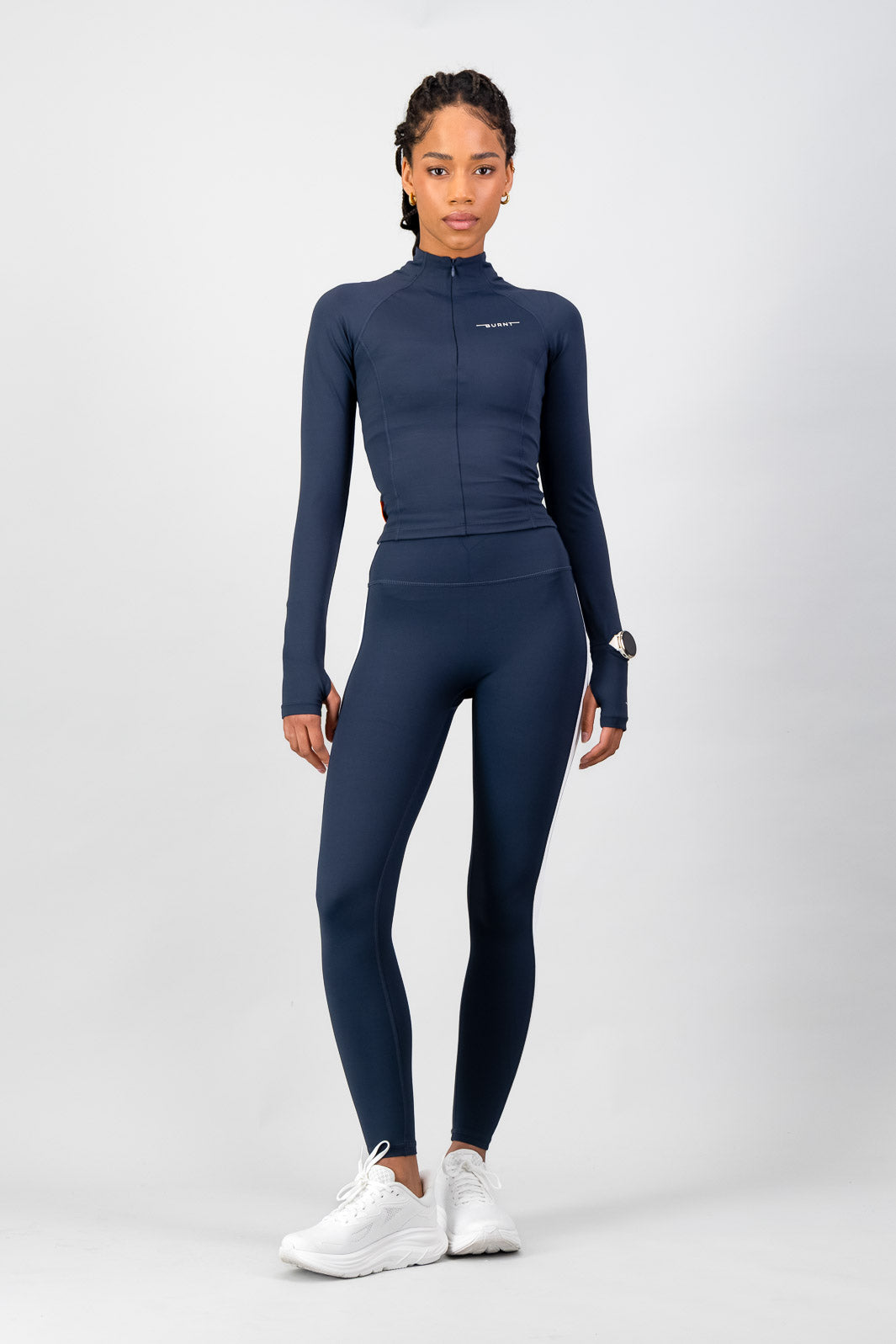 Tempo 1/4 Zip - Ash